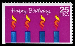 Happy Birthday United States Postage Stamp | Special Occasions
