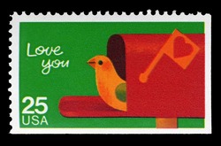 Love You United States Postage Stamp | Special Occasions