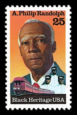 A. Philip Randolph United States Postage Stamp | Black Heritage