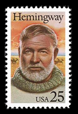 Ernest Hemingway United States Postage Stamp
