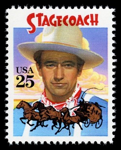 Stagecoach United States Postage Stamp | Classic Films
