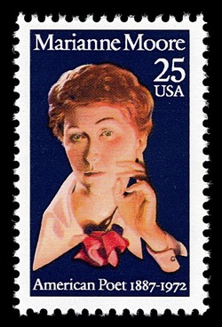 Marianne Moore United States Postage Stamp
