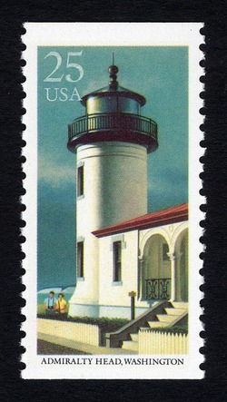 Admiralty Head - Washington United States Postage Stamp | Lighthouses