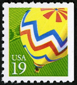Hot Air Balloon United States Postage Stamp