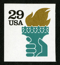 Liberty Torch United States Postage Stamp