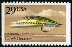 Lefty's Deceiver United States Postage Stamp | Fishing Flies