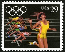 Sprint United States Postage Stamp | Summer Olympics - 92