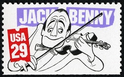 Jack Benny United States Postage Stamp | Comedians