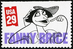 Fanny Brice United States Postage Stamp | Comedians