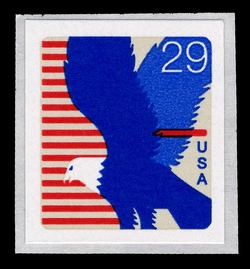 Eagle and Stripes United States Postage Stamp