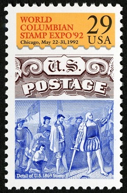 World Columbian Stamp Expo 92 United States Postage Stamp