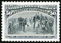 Recall of Columbus United States Postage Stamp | The Voyages of Christopher Columbus