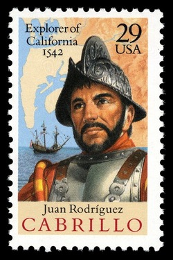 Juan Rodriguez Cabrillo United States Postage Stamp