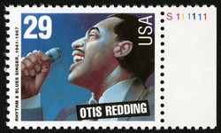 Otis Redding - Rhythm and Blues Singer United States Postage Stamp | Legends of American Music