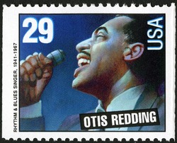 Otis Redding - Rhythm and Blues Singer - Booklet Single United States Postage Stamp | Legends of American Music