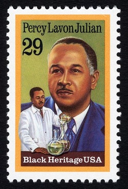 Percy Lavon Julian United States Postage Stamp | Black Heritage