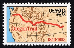 Oregon Trail United States Postage Stamp