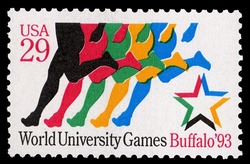 World University Games - Buffalo United States Postage Stamp