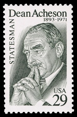 Dean Acheson - Statesman United States Postage Stamp