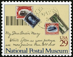 Gold Rush Miner's Letter United States Postage Stamp | National Postal Museum