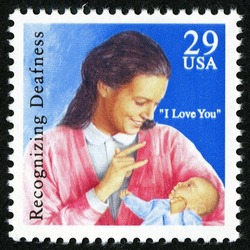 Recognizing Deafness United States Postage Stamp | Deaf Communication