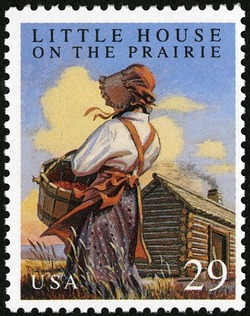 Little House on the Prairie United States Postage Stamp | Classic Books