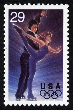 Ice Dancing United States Postage Stamp | Winter Olympics - 1994