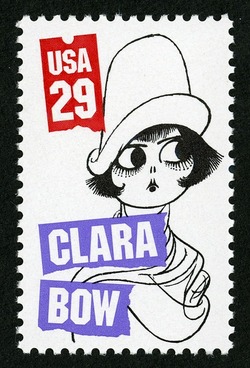 Clara Bow United States Postage Stamp | Silent Screen Stars