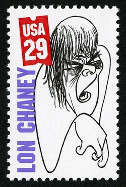 Lon Chaney United States Postage Stamp | Silent Screen Stars