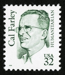 Cal Farley United States Postage Stamp | Great Americans