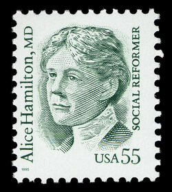 Alice Hamilton - M.D United States Postage Stamp | Great Americans