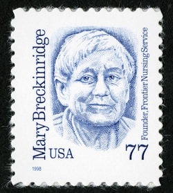 Mary Breckinridge United States Postage Stamp | Great Americans