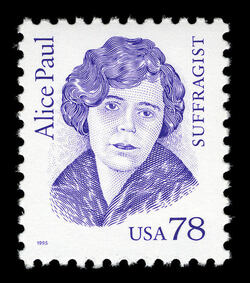 Alice Paul United States Postage Stamp | Great Americans