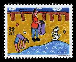 Beach Clean-Up United States Postage Stamp | Earth Day