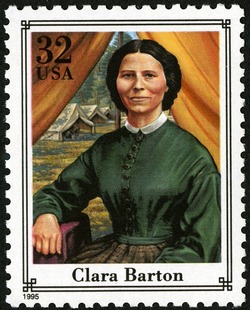 Clara Barton United States Postage Stamp | Civil War