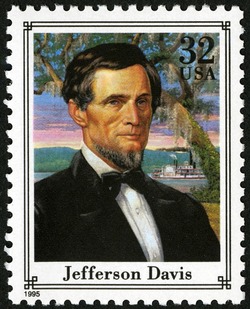 Jefferson Davis United States Postage Stamp | Civil War