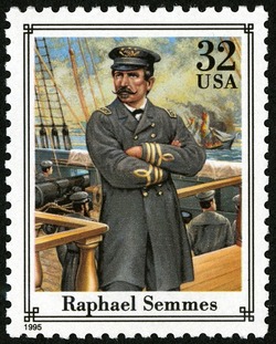 Raphael Semmes United States Postage Stamp | Civil War