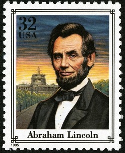Abraham Lincoln United States Postage Stamp | Civil War