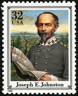 Joseph E. Johnston United States Postage Stamp | Civil War