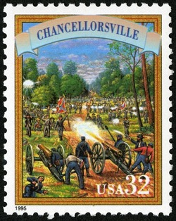Chancellorsville United States Postage Stamp | Civil War