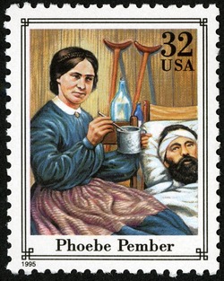 Phoebe Pember United States Postage Stamp | Civil War