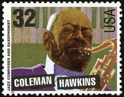 Coleman Hawkins United States Postage Stamp | Jazz Musicians