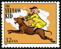 The Yellow Kid United States Postage Stamp | Comic Strip Classics