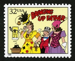 Bringing Up Father United States Postage Stamp | Comic Strip Classics