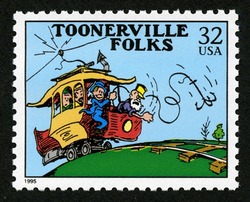 Toonerville Folks United States Postage Stamp | Comic Strip Classics