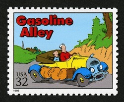 Gasoline Alley United States Postage Stamp | Comic Strip Classics