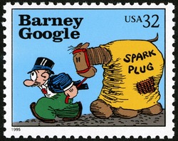 Barney Google United States Postage Stamp | Comic Strip Classics