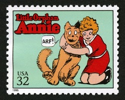 Little Orphan Annie United States Postage Stamp | Comic Strip Classics