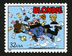 Blondie United States Postage Stamp | Comic Strip Classics