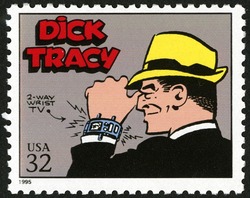 Dick Tracy United States Postage Stamp | Comic Strip Classics